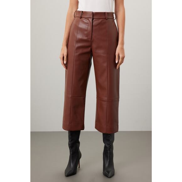 Jason Wu x RTR Wide Leg Vegan Leather Pants - Picture 1 of 11